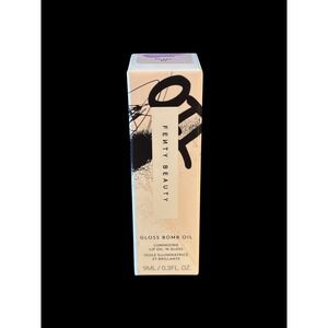 Fenty Beauty Gloss Bomb Oil Luminizing Lip Oil 9ml 0.3 Fl Oz Shade Fussy 01